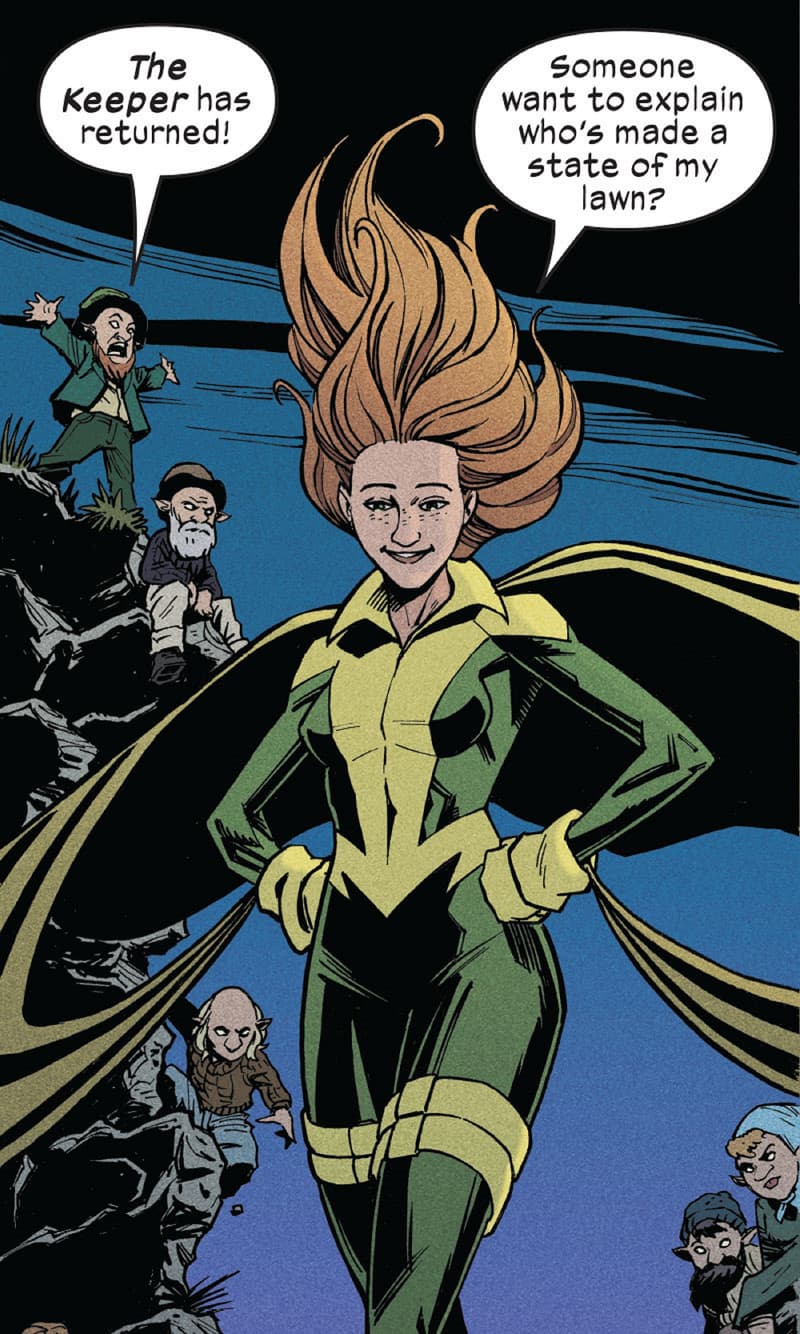 Theresa takes over Cassidy Keep in X-MEN UNLIMITED INFINITY COMIC #26.