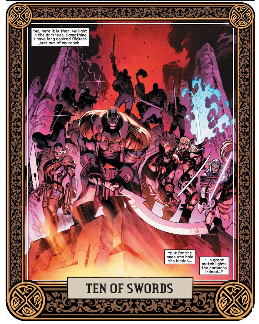 Tarot Card for X OF SWORDS.