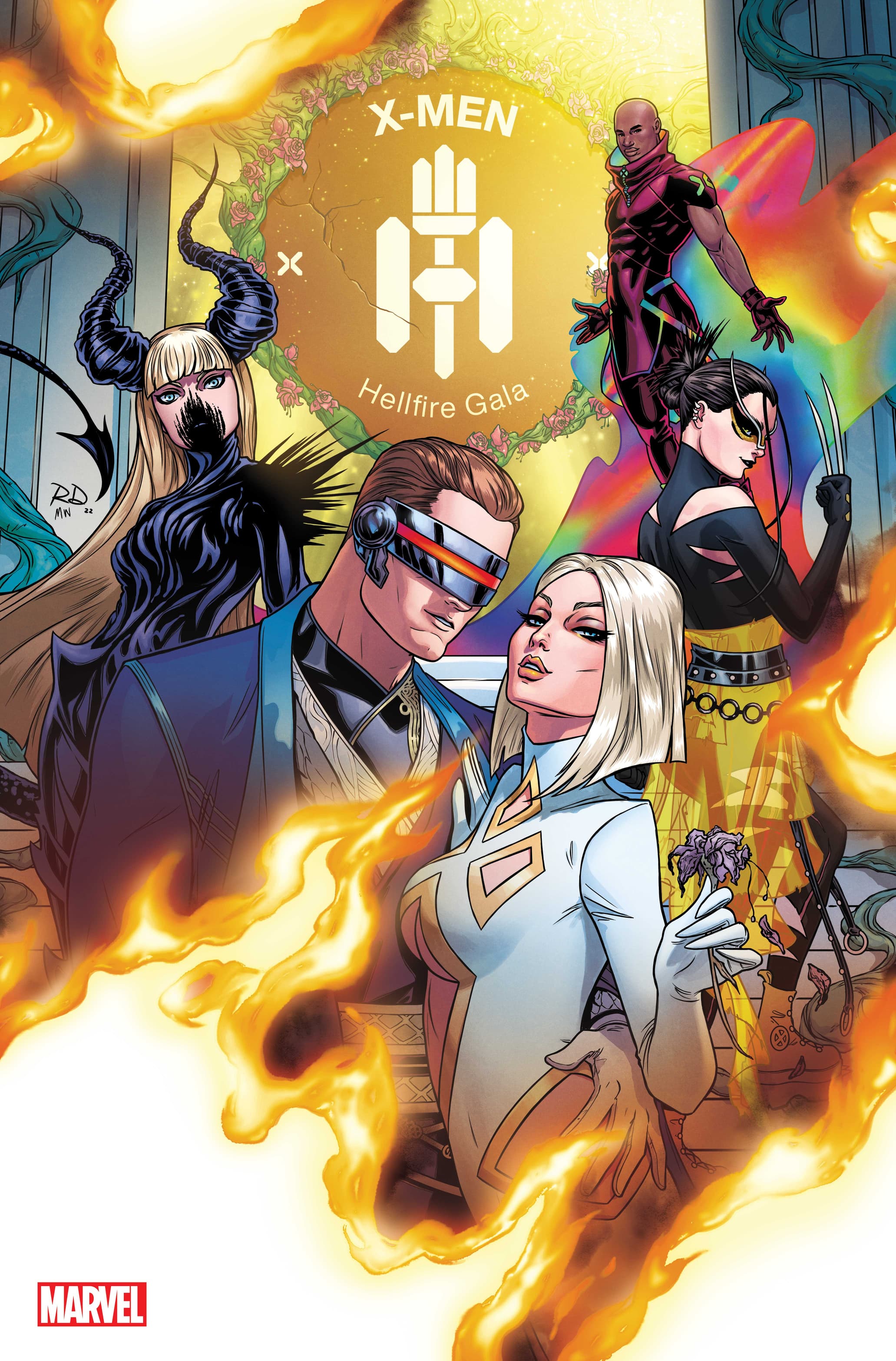 X-Men: Hellfire Gala #1 cover by Russell Dauterman