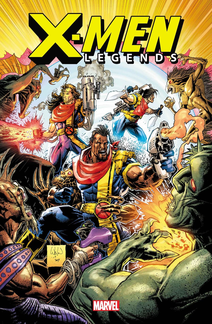 X-MEN LEGENDS #5 Art and Cover by WHILCE PORTACIO