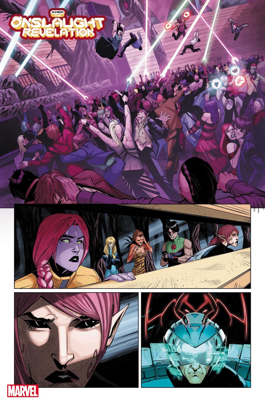 X-MEN: ONSLAUGHT REVELATION #1 preview art by Bob Quinn with colors by Java Tartaglia