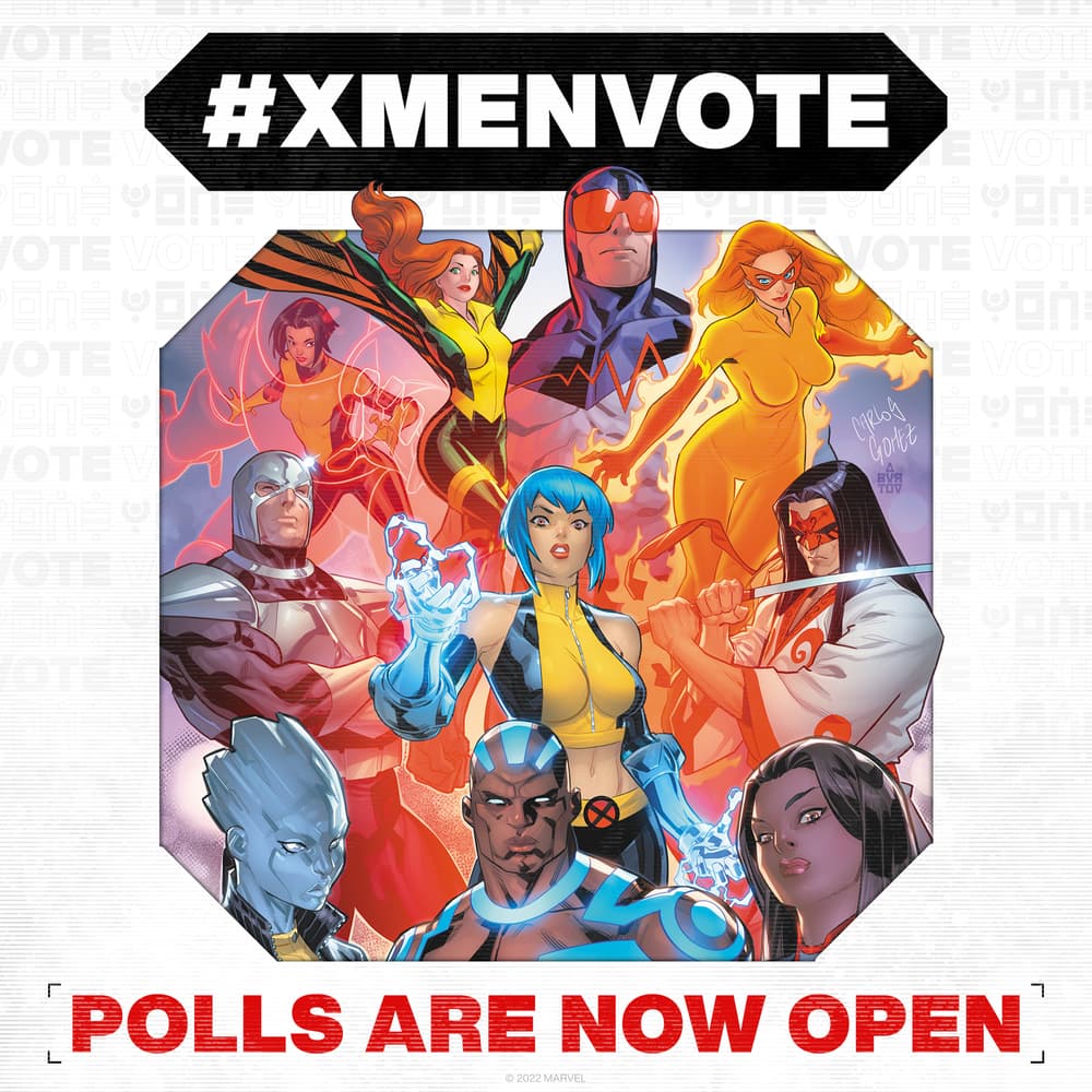XMenVote Marvel have an election for the Next Iteration of X-men |  