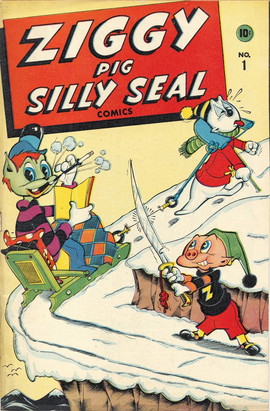 Cover of original Ziggy Pig and Silly Seal