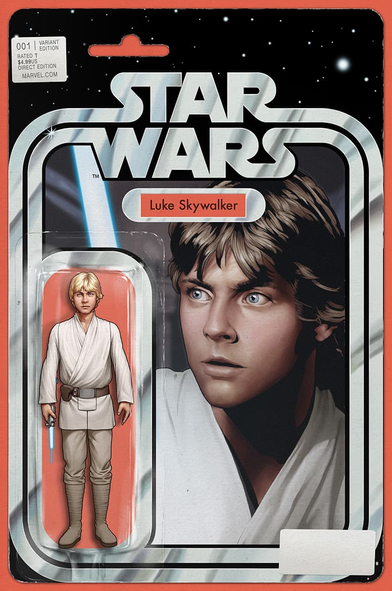 DARTH VADER # 22 Rare Action Figure Variant Cover Star Wars Marvel Comics 