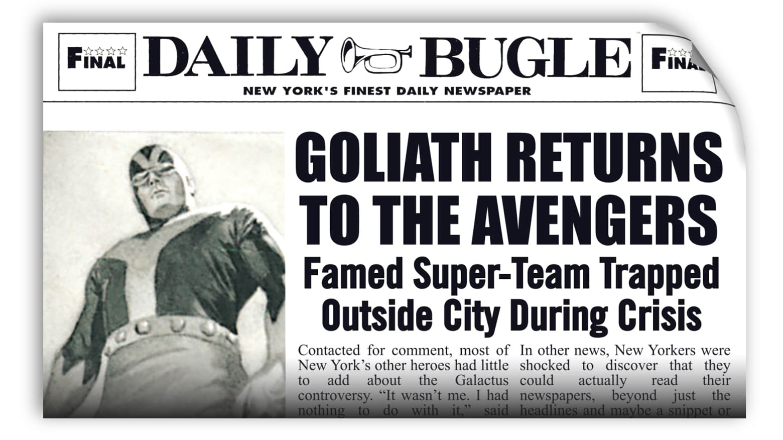 Mcu News Anchor Pat Kiernan Reads Daily Bugle Headlines Marvel