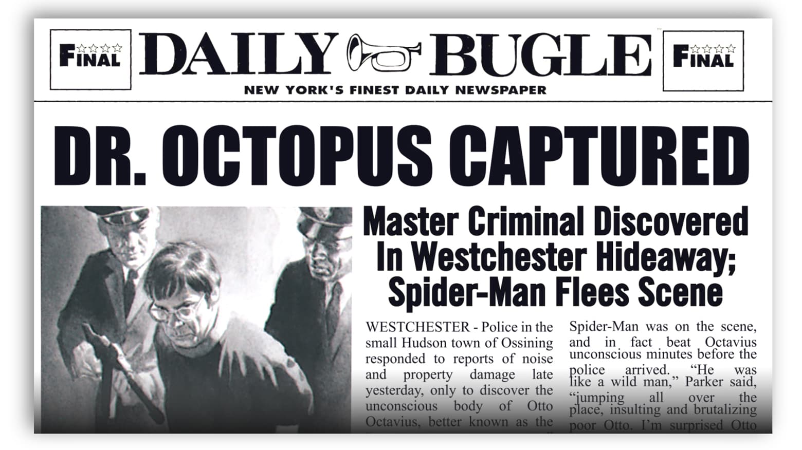 Mcu News Anchor Pat Kiernan Reads Daily Bugle Headlines Marvel