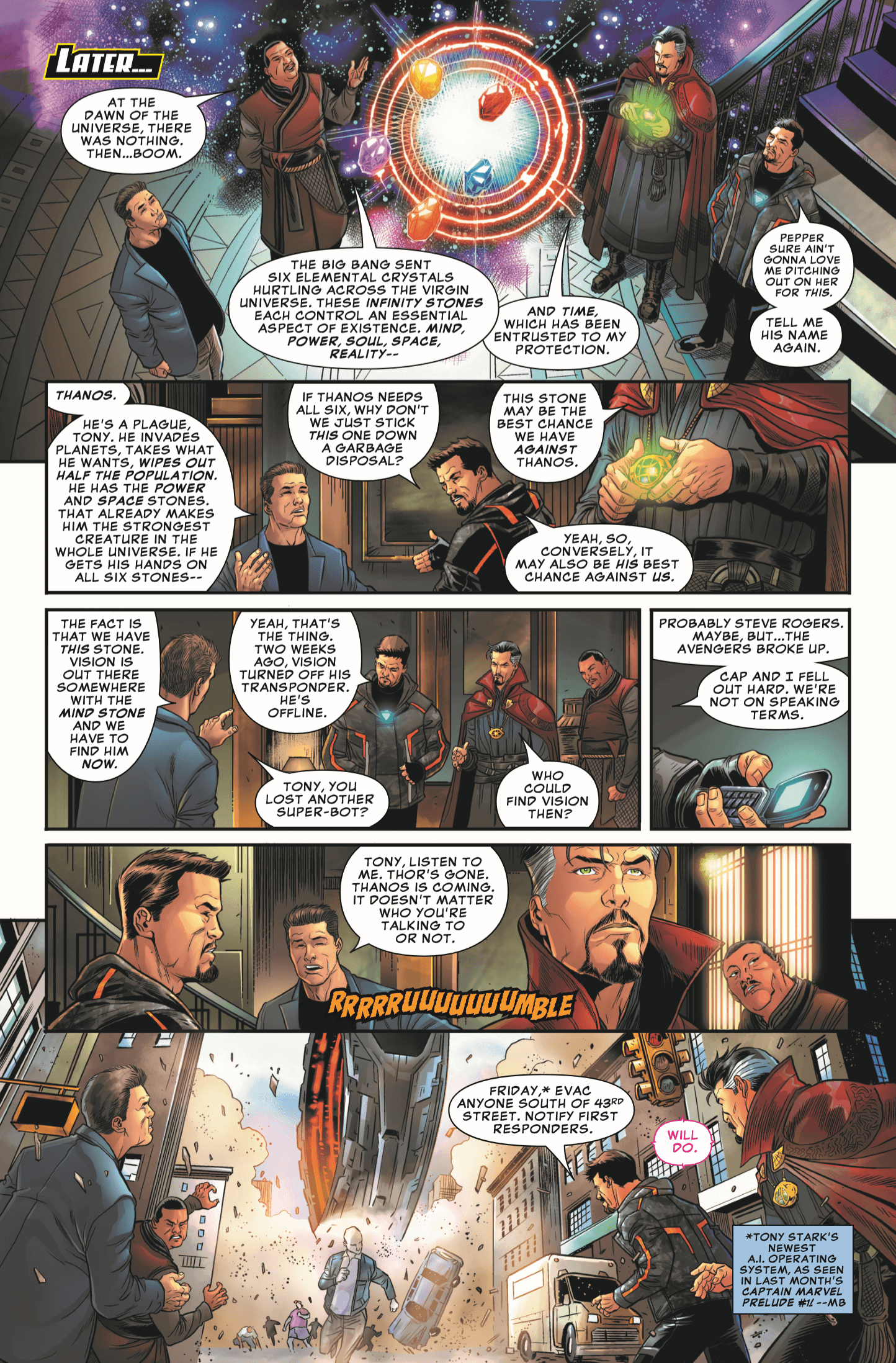 Look Inside the Marvel Studios' Avengers Prelude Comic 