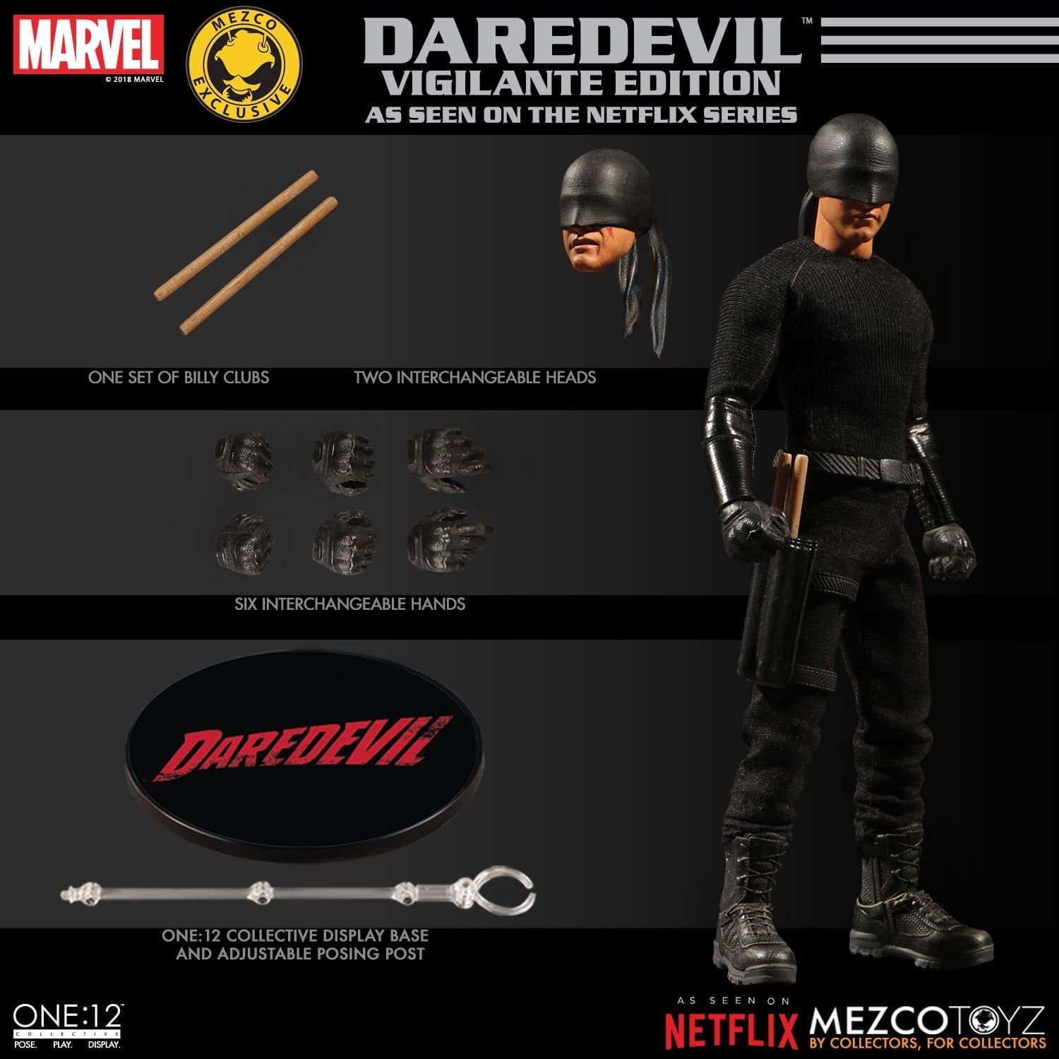 One:12 Collective Daredevil - Vigilante Edition