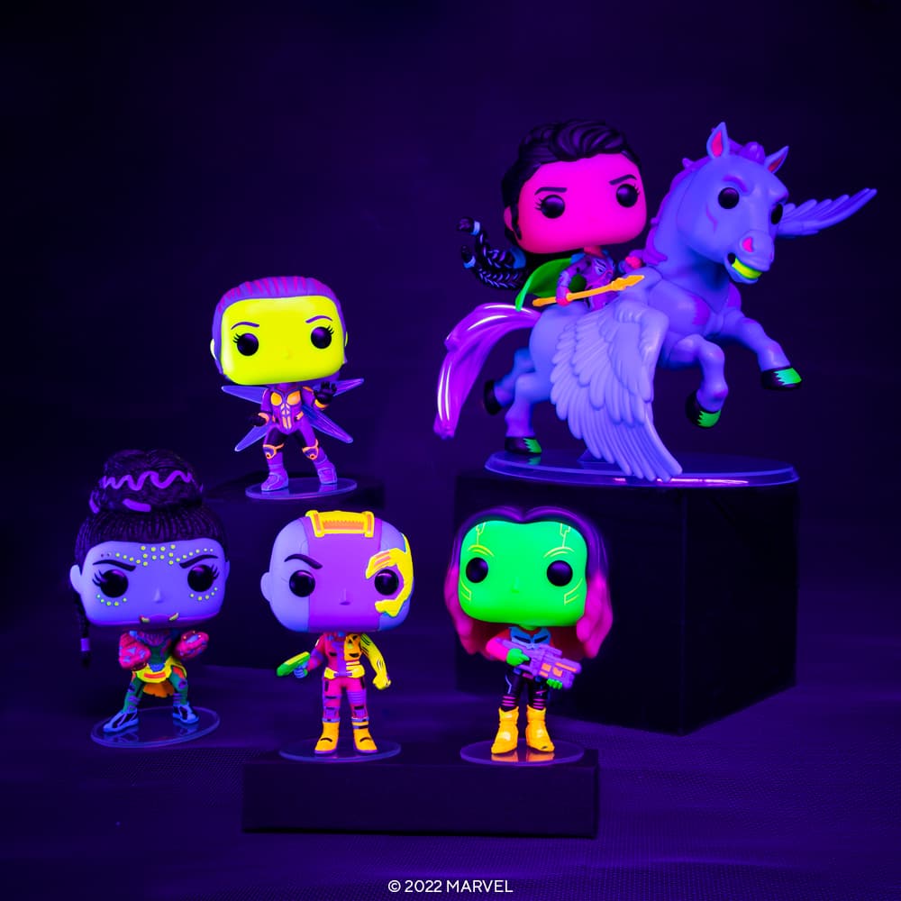 black light funkos