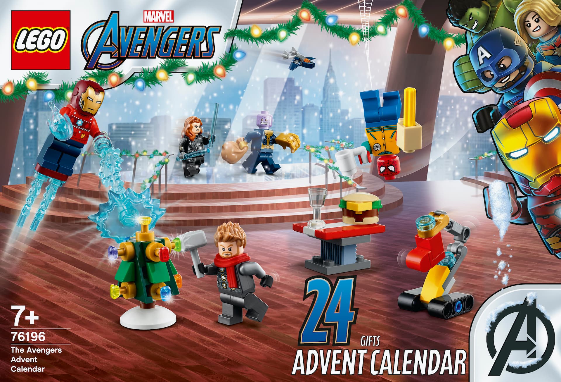 Gesellschaftsspiele LEGO Marvel The Avengers Advent Calendar 2021 