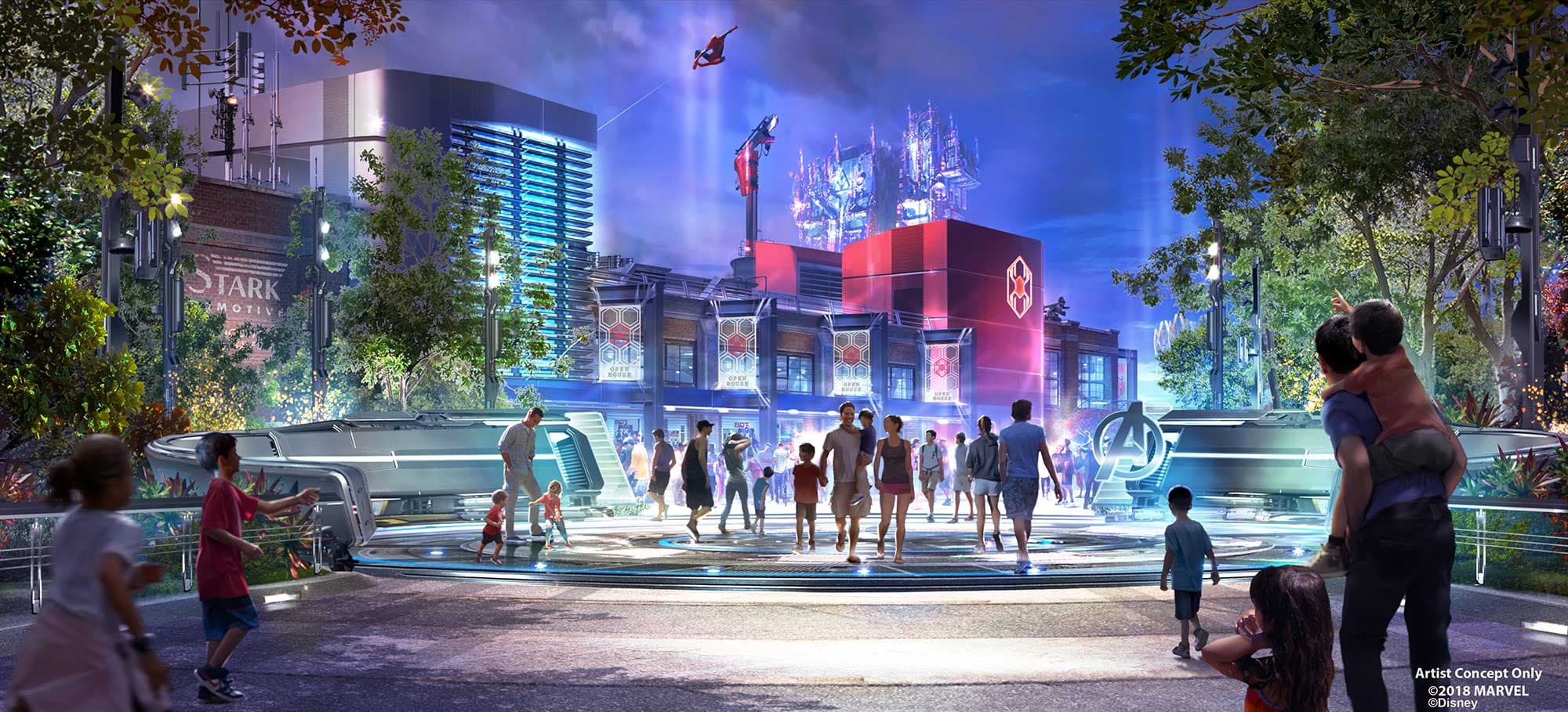 Artist Concept for Disney California Adventure
