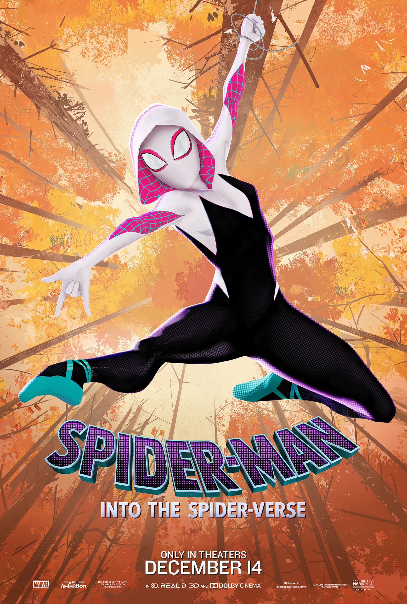 "Spider-Man: Into the Spider-Verse" Gwen Stacy Poster