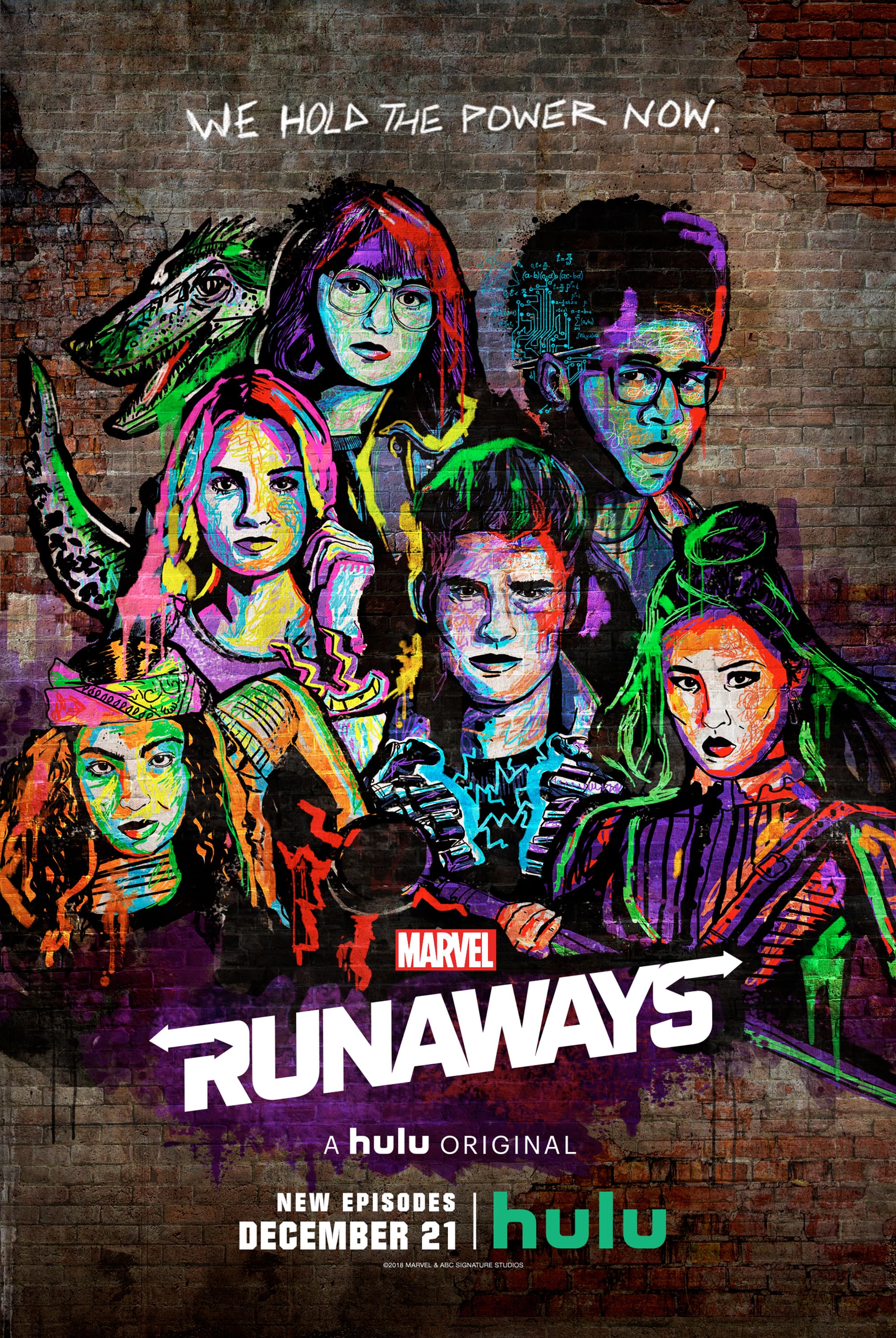 Marvel&#39;s Runaways Season 2 - Official Poster