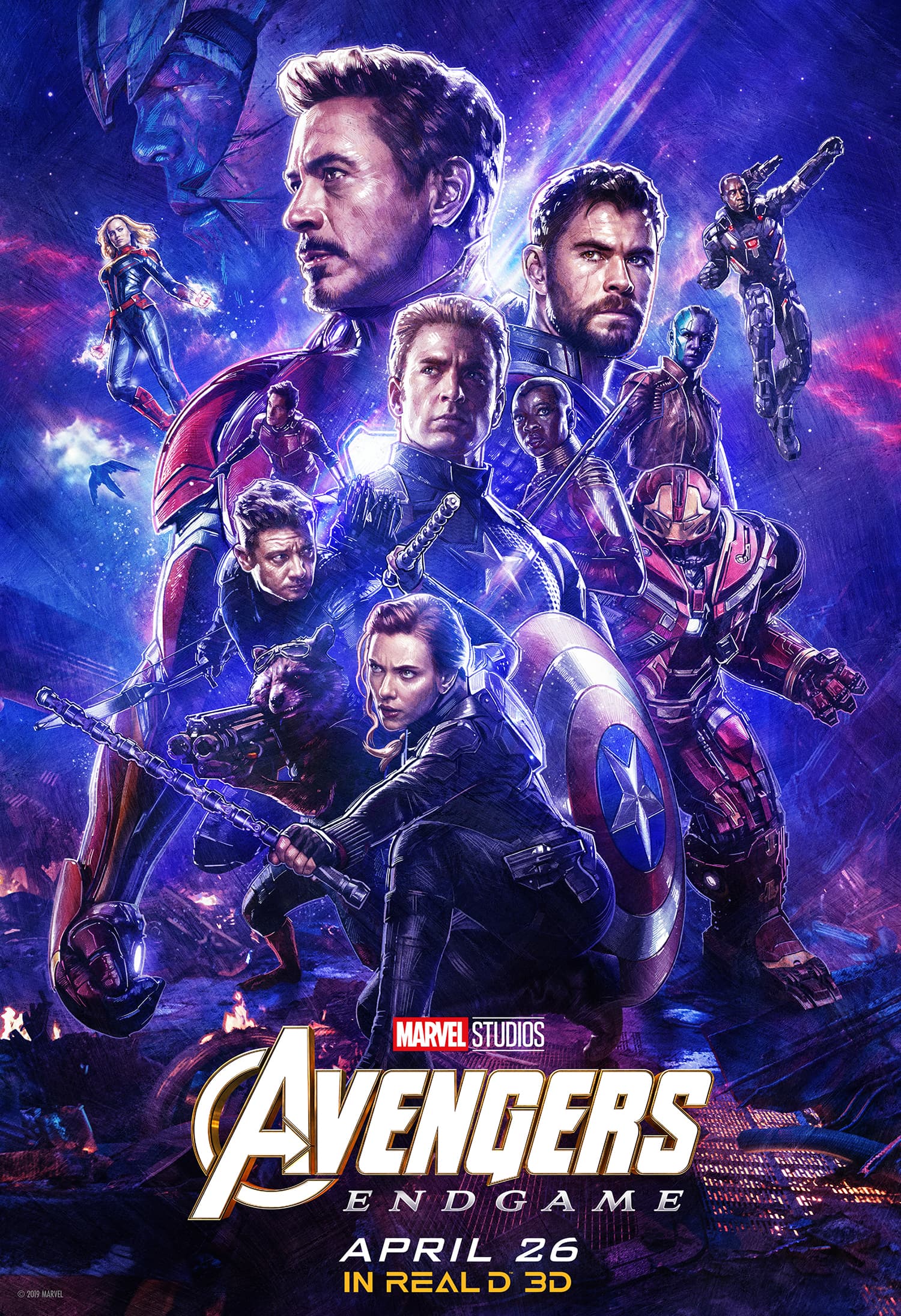 Avengers endgame IMAX Ticket 