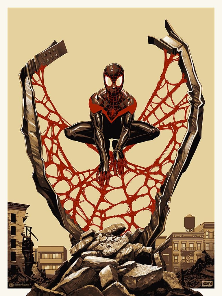 SPIDER-MAN: MILES MORALES POSTER (variant)
