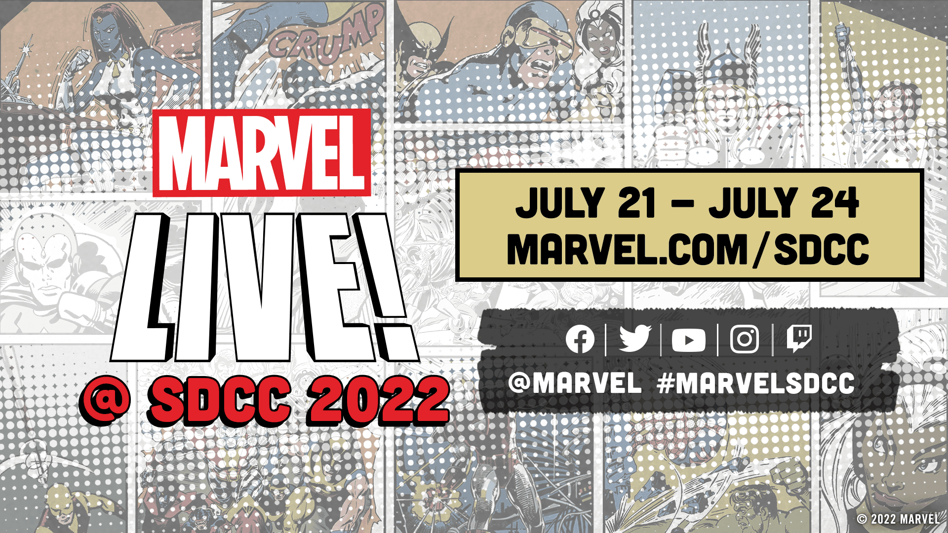 Marvel at SDCC San Diego Comic-Con 2022