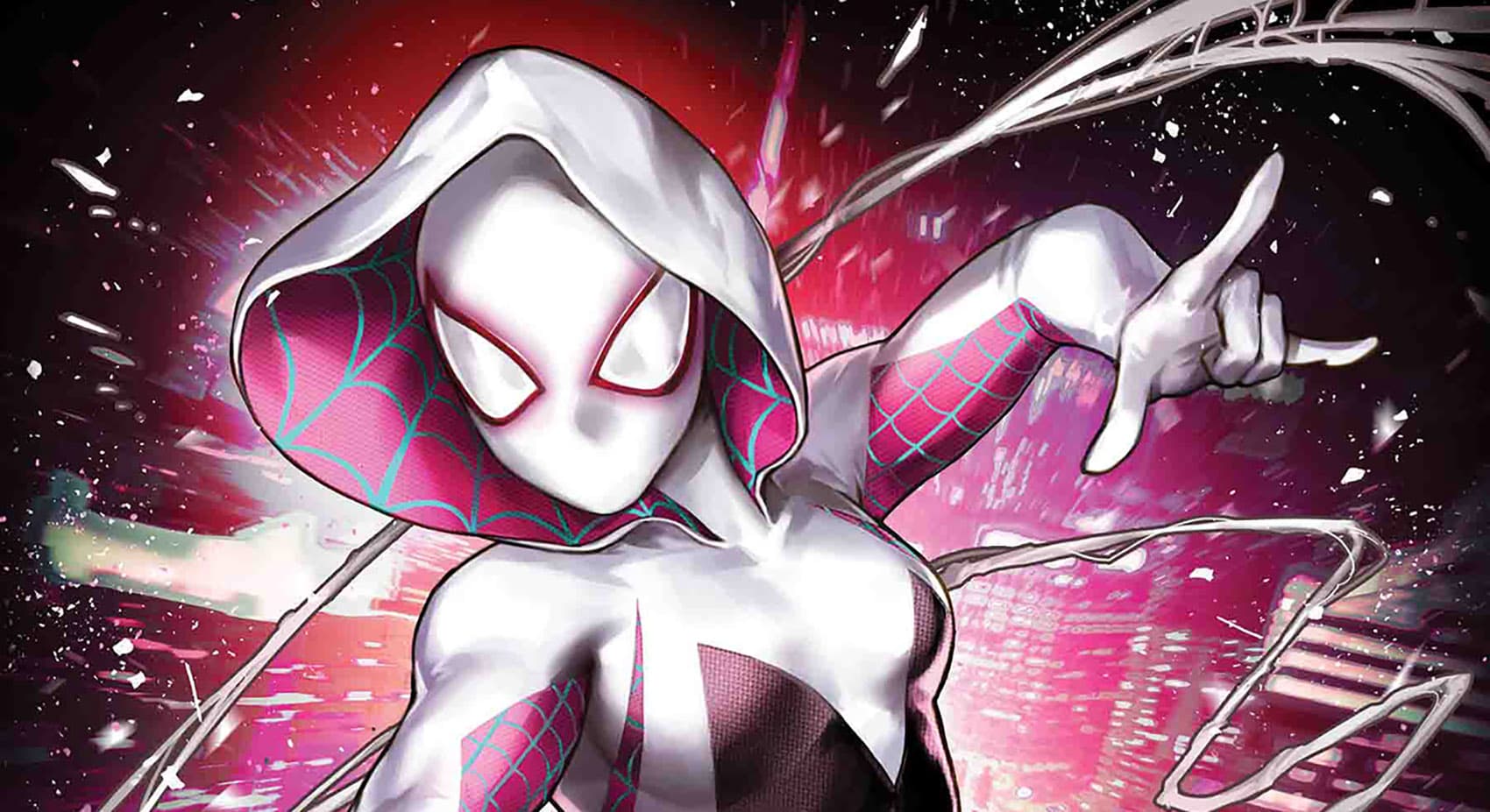 spider man into the spider verse wallpaper gwen