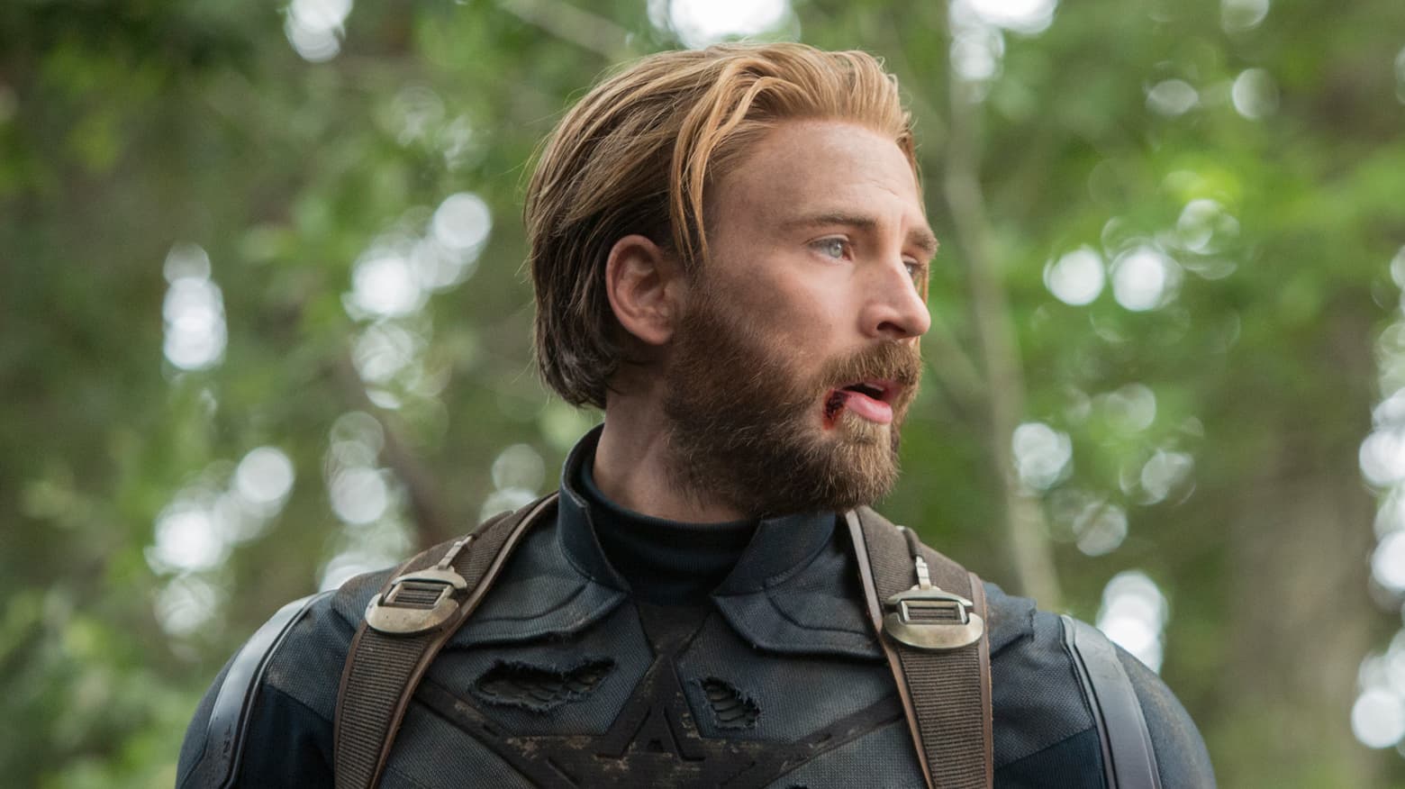 Captain America with Fugitive Beard