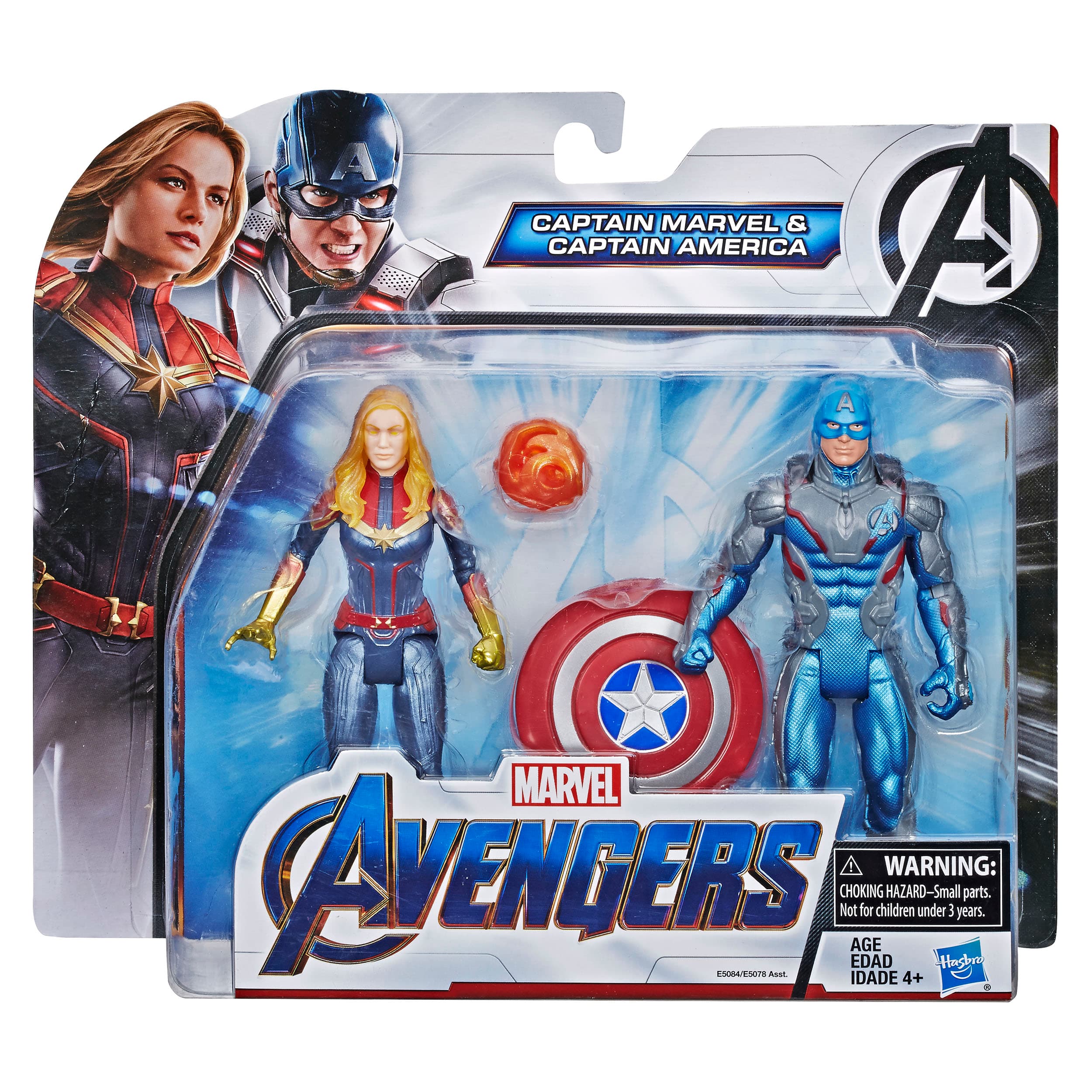 Endgame Hero Captain Marvel 6-Inch Action Figure Hasbro 2019 Avengers 