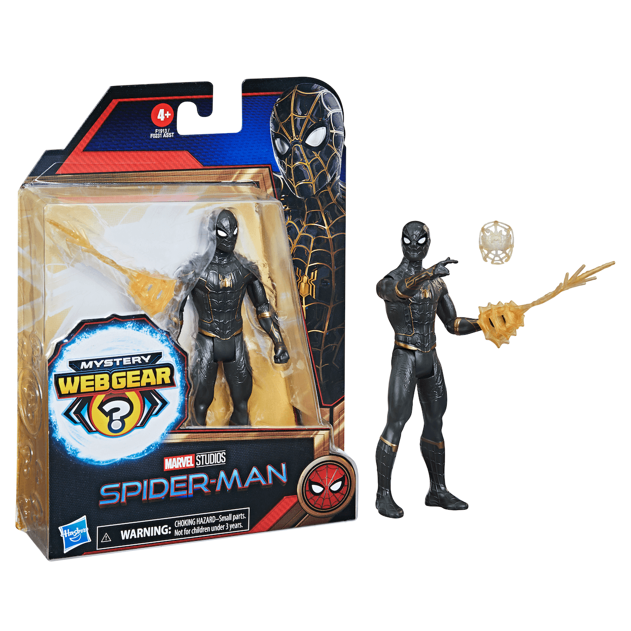 Spider-Man 6" Black and Gold Suit