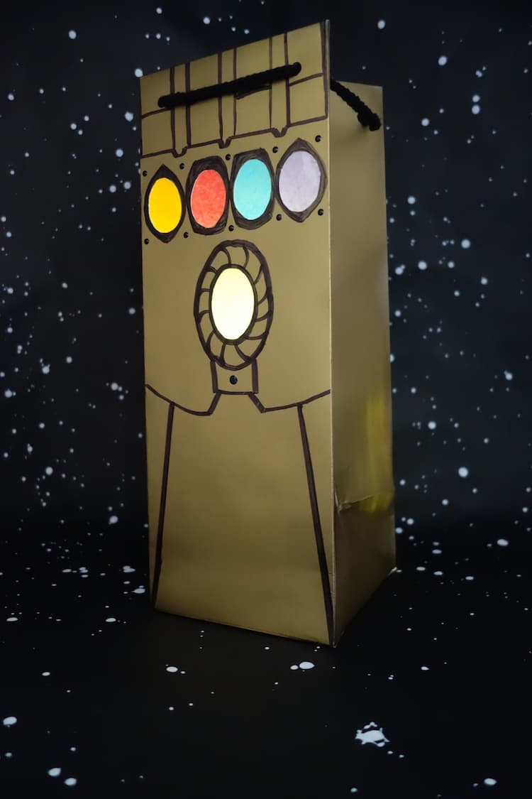 Infinity Gauntlet DIY Craft