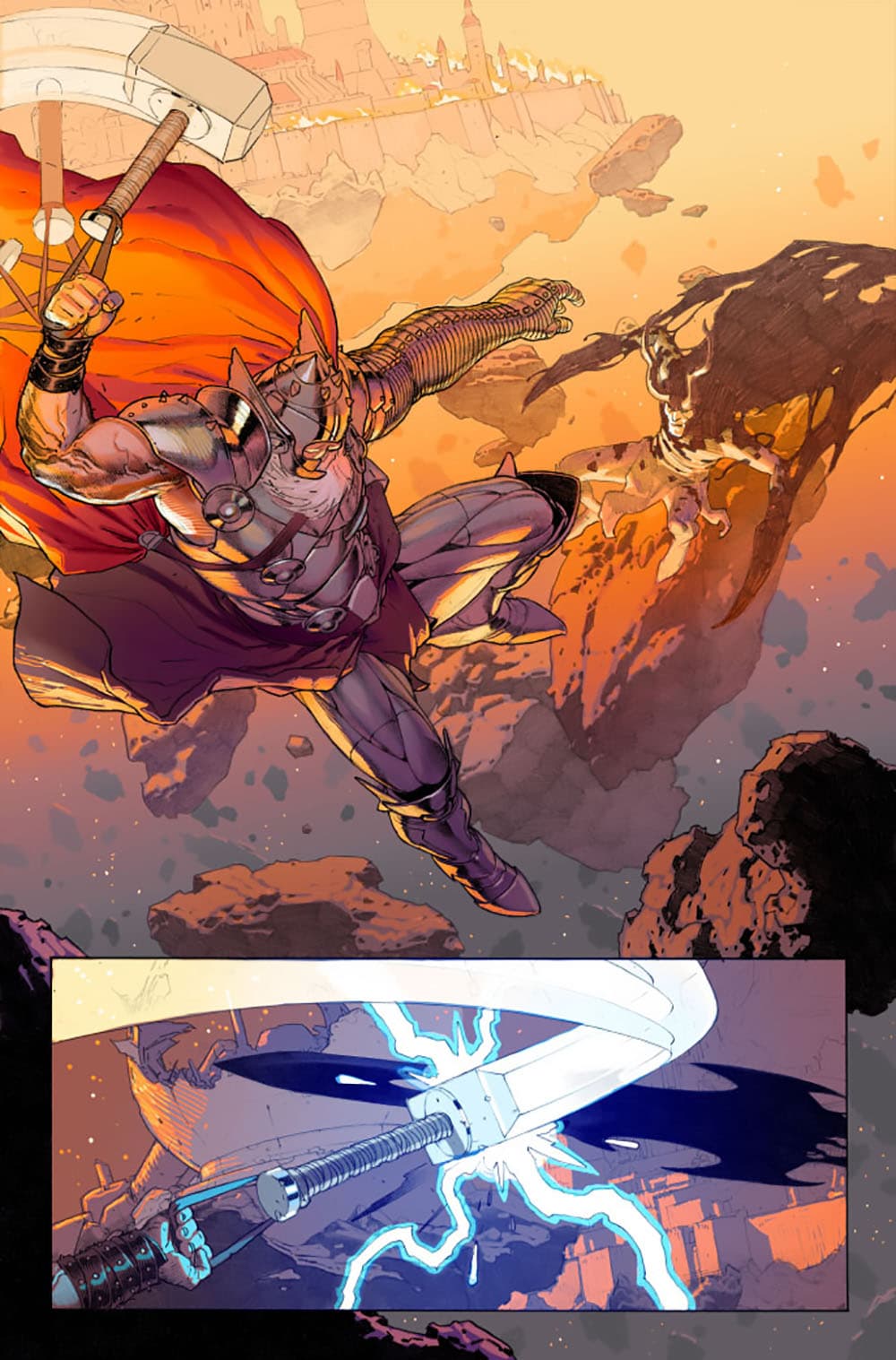 KING THOR #1 interiors by Esad RibiÃ„Â‡ and Ive Svorcina