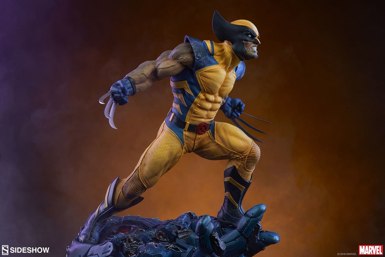 Marvel Side-show Wolverine Premium Format Exclusive X-Men ActionFigure 9/" Toys