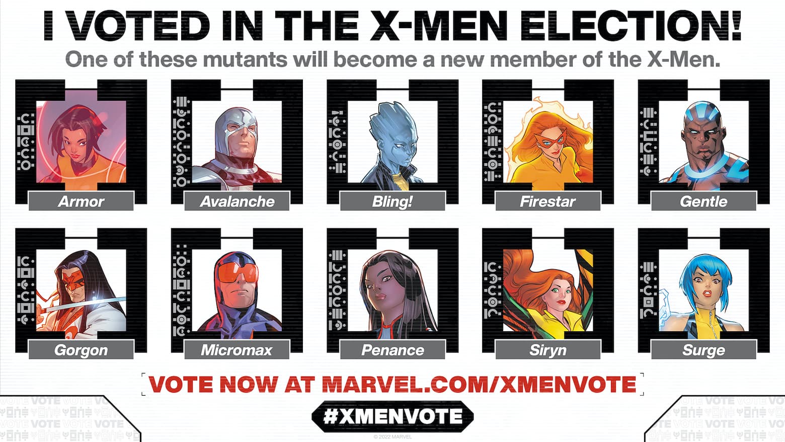 Marvel anuncia outra votação para os X-Men em 2023